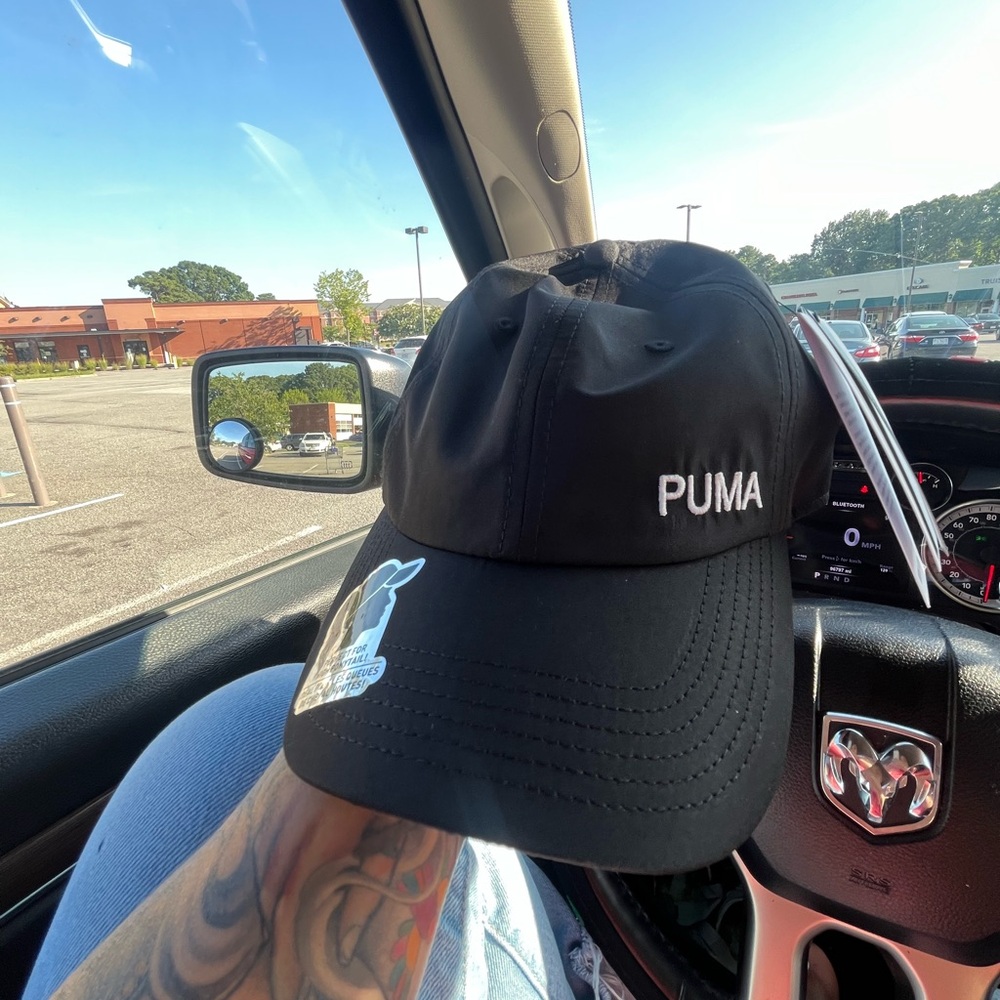 Puma Black Logo Cap